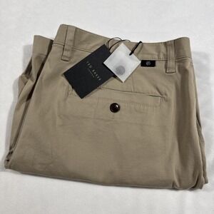 Ted‎ Baker London Casual Shorts Men 40R Khaki Chino New Quiet Luxury NWT $120